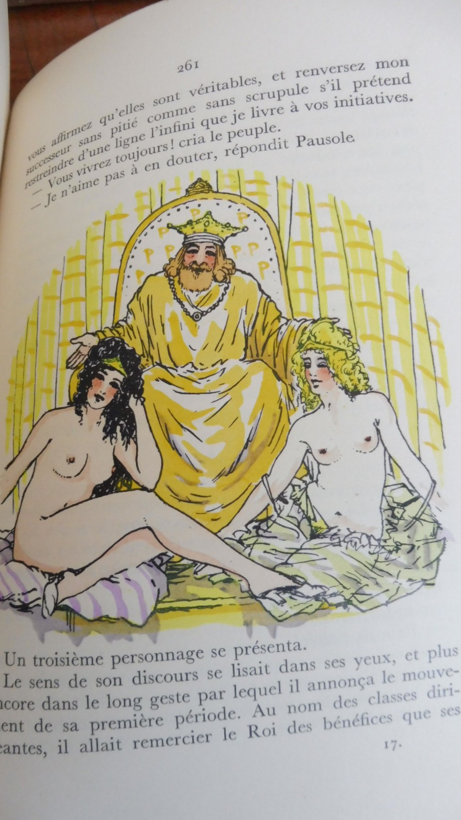 Les Aventures du roi Pausole (Pierre Louÿs) 1931 illus. Daniel-Girard RIVES