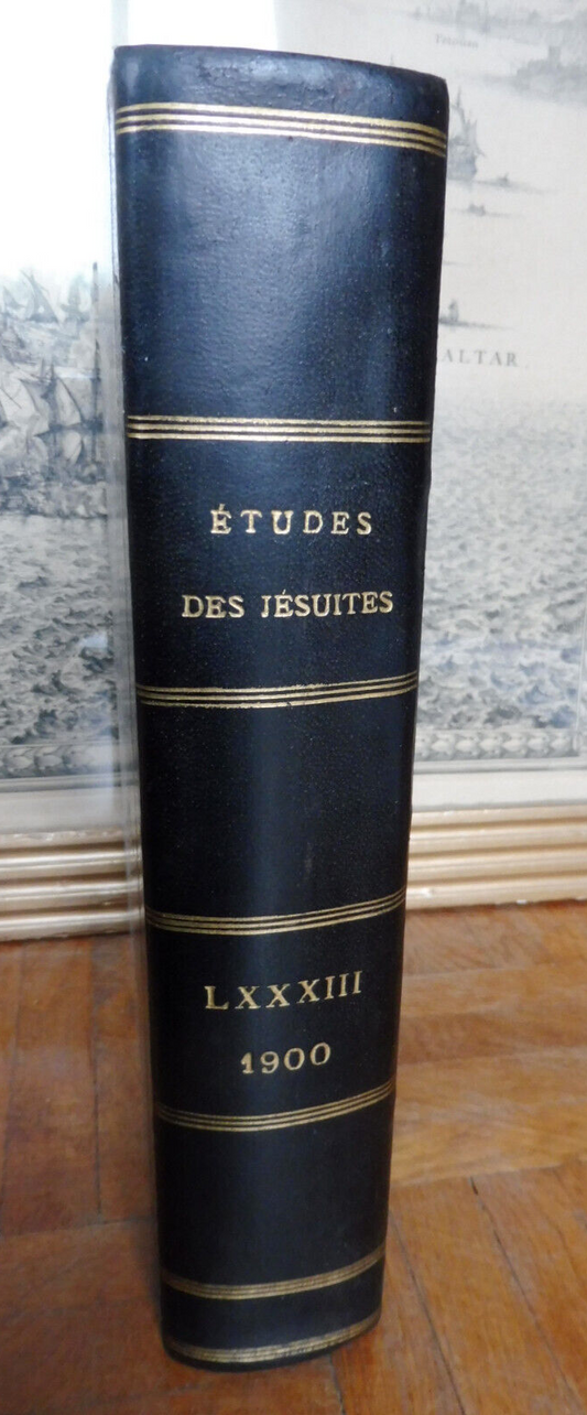 Etudes des jésuites avril, mai, juin 1900