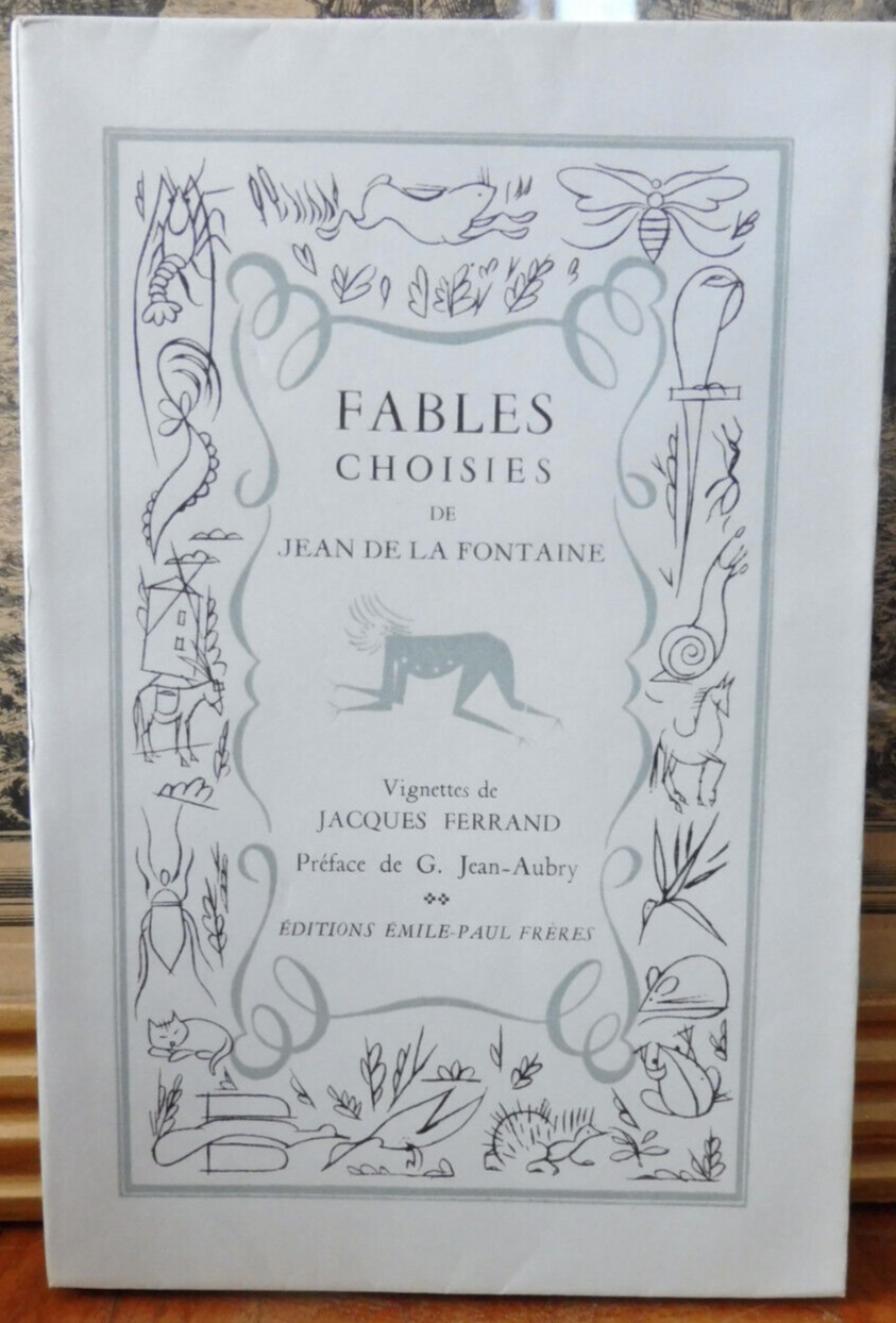 Fables choisies de La Fontaine 1948 illus. Ferrand