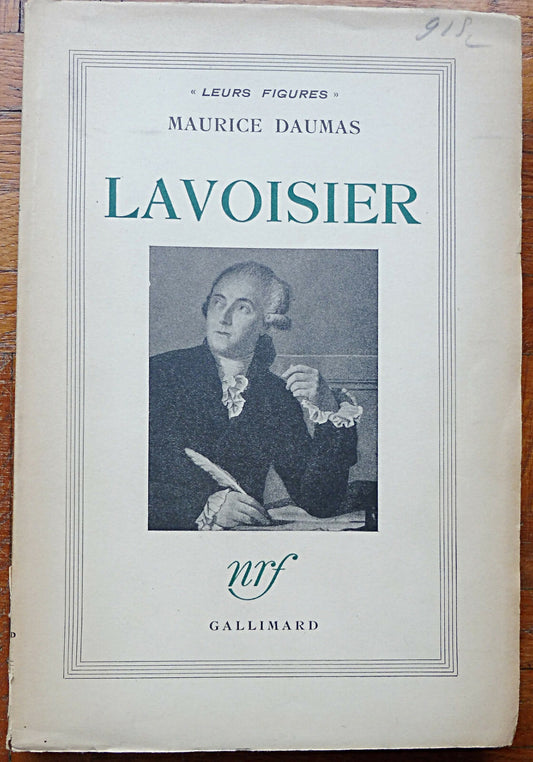 Lavoisier (Maurice Daumas) 1949