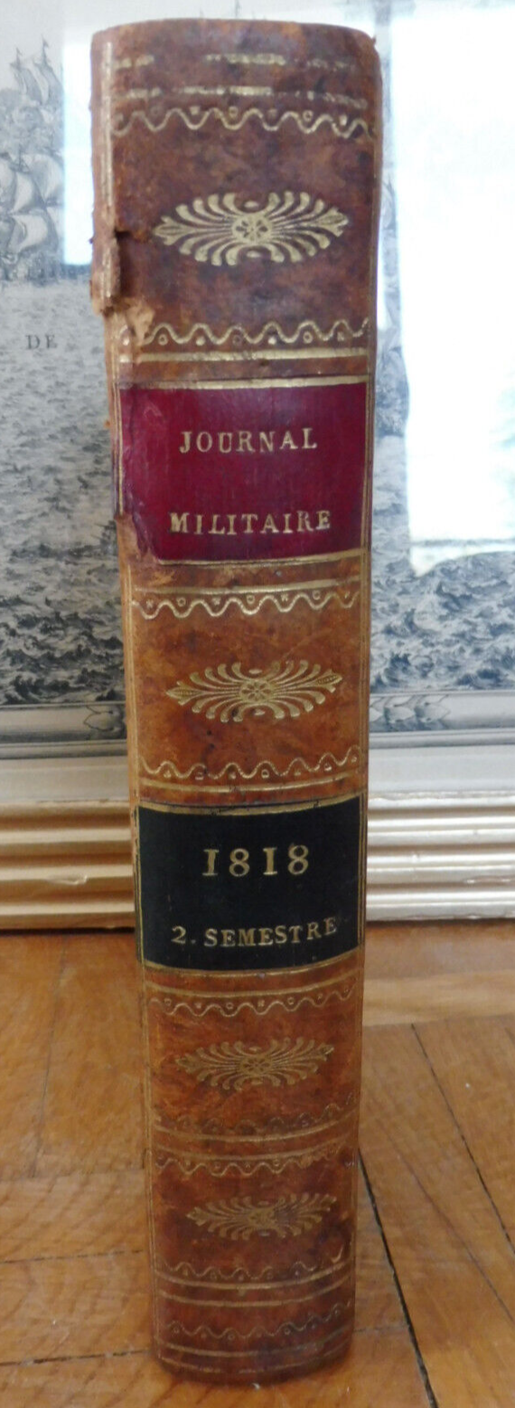 Journal militaire. 2ème semestre 1818