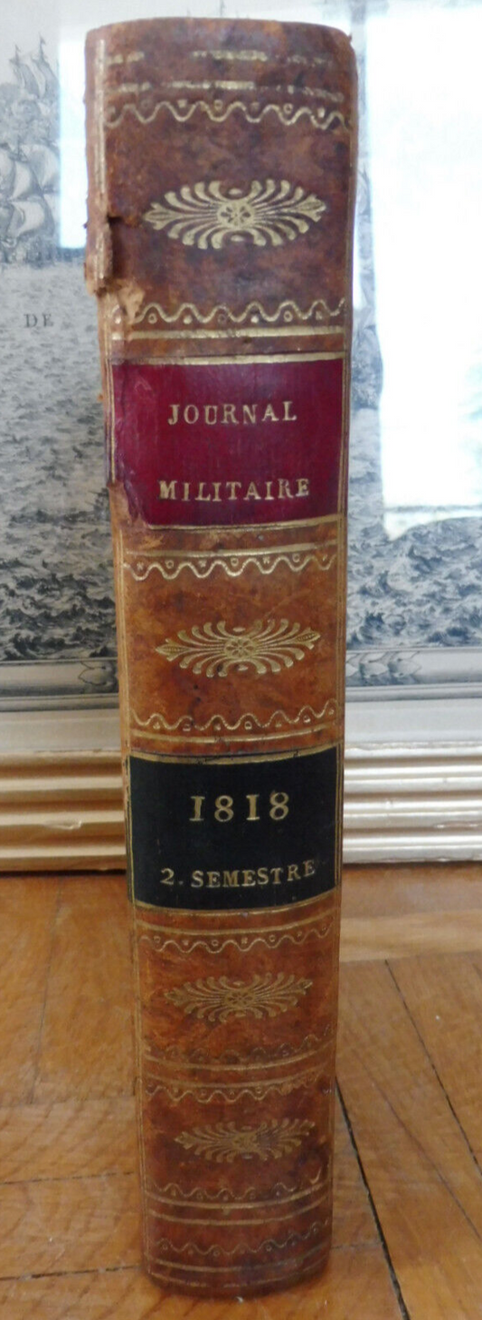 Journal militaire. 2ème semestre 1818