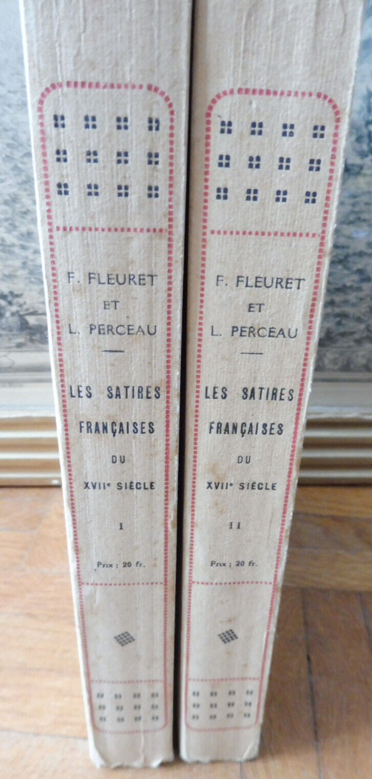 Les Satires françaises du XVIIe siècle (Fleuret & Perceau) 1923