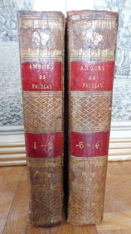 Les Amours du Chevalier de Faublas (Jean-Baptiste Louvet de Couvray) 1797-98 4/4