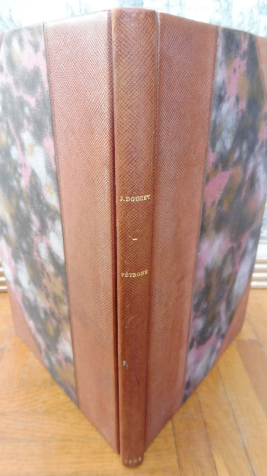 Pétrone. Introduction et fragments (Jérôme Doucet) 1902 NUMEROTE illus. Fournier