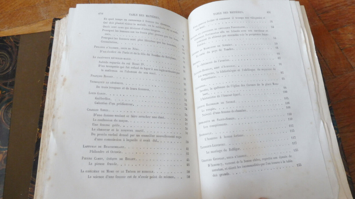 Chefs-d'oeuvre des conteurs français (Ch. Louandre) 1874 2 vol.
