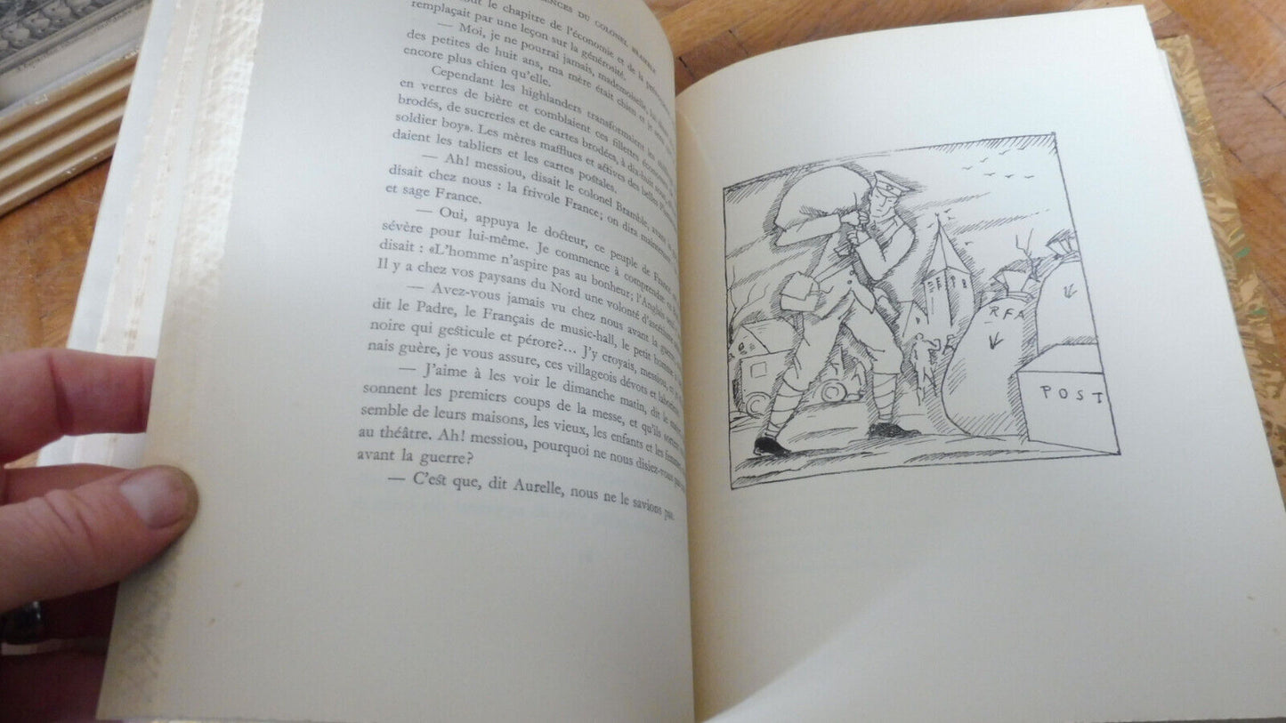 Les Silences du colonel Bramble (André Maurois) 1928 illus. Arnoux VELIN