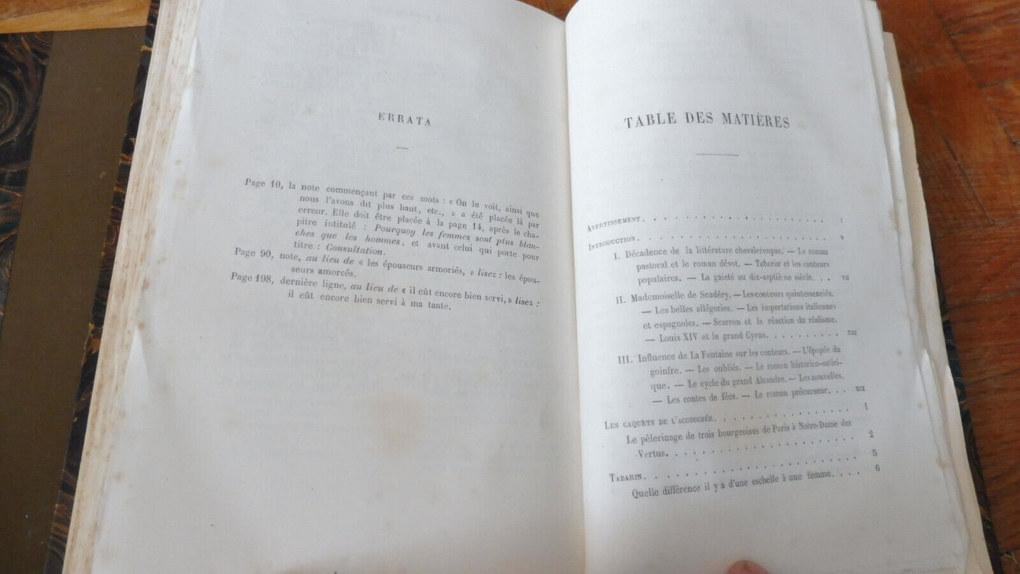 Chefs-d'oeuvre des conteurs français (Ch. Louandre) 1874 2 vol.