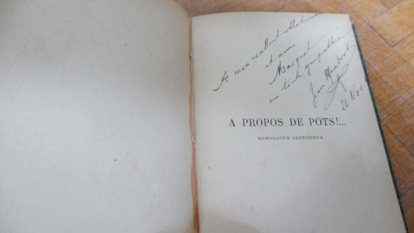 Théâtre divers (Chéliga, Chardon, Meudrot) XIXe siècle 4 tomes en 1 vol.