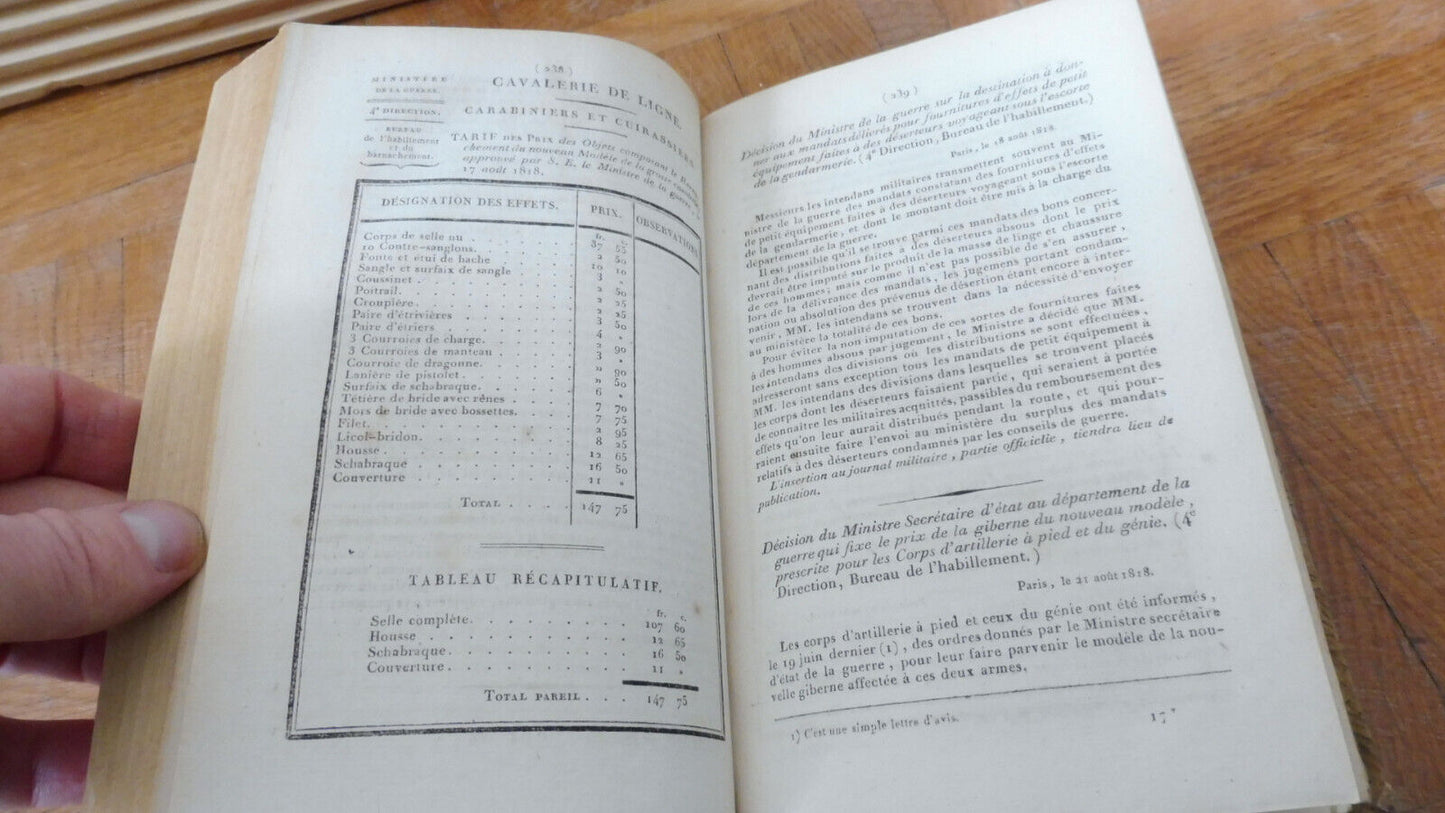 Journal militaire. 2ème semestre 1818