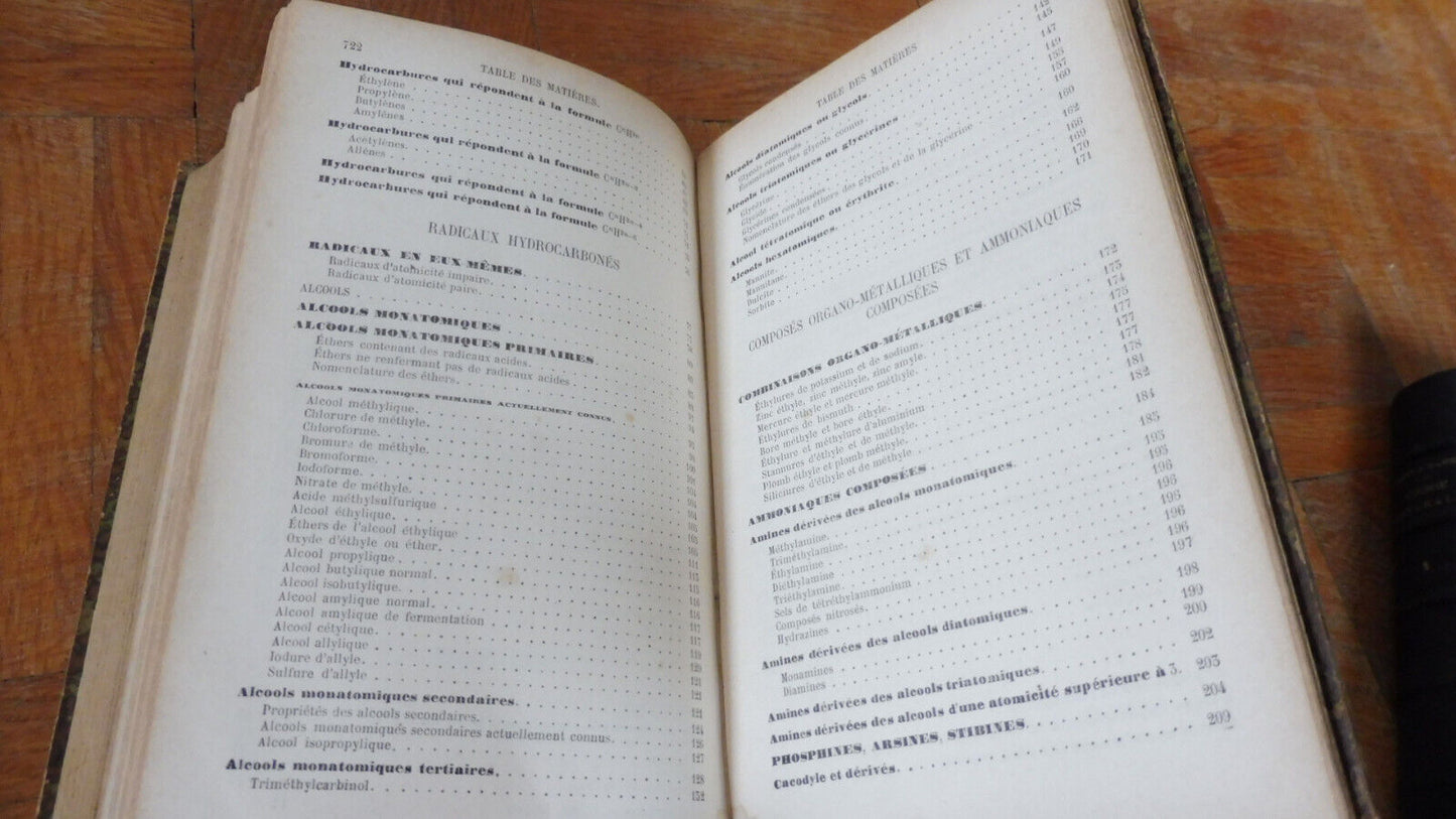 Chimie minérale. Chimie organique (Naquet & Hanriot) 1890 2/2