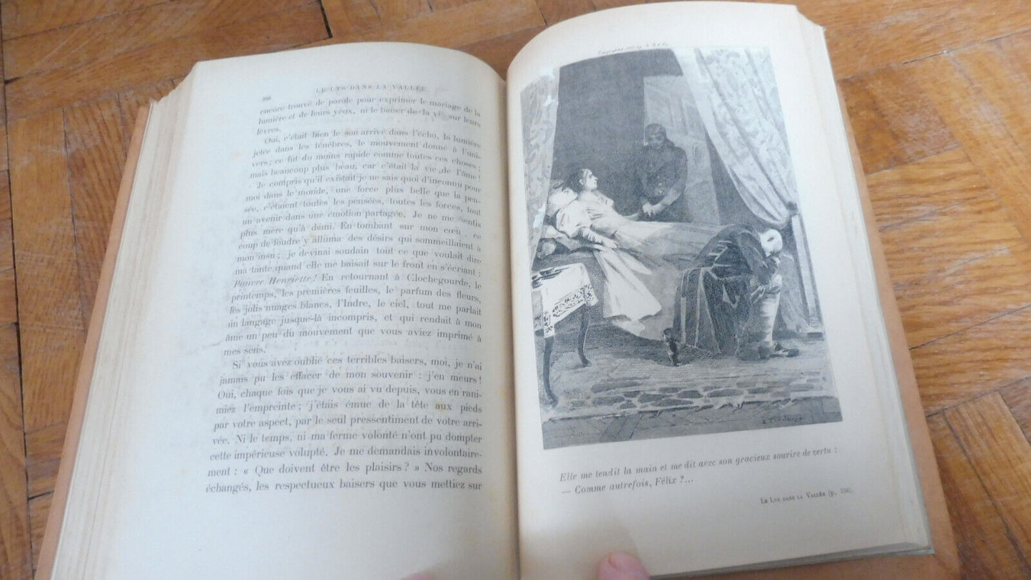 Le Lys dans la vallée (Balzac) 1900 illus. Toudouze