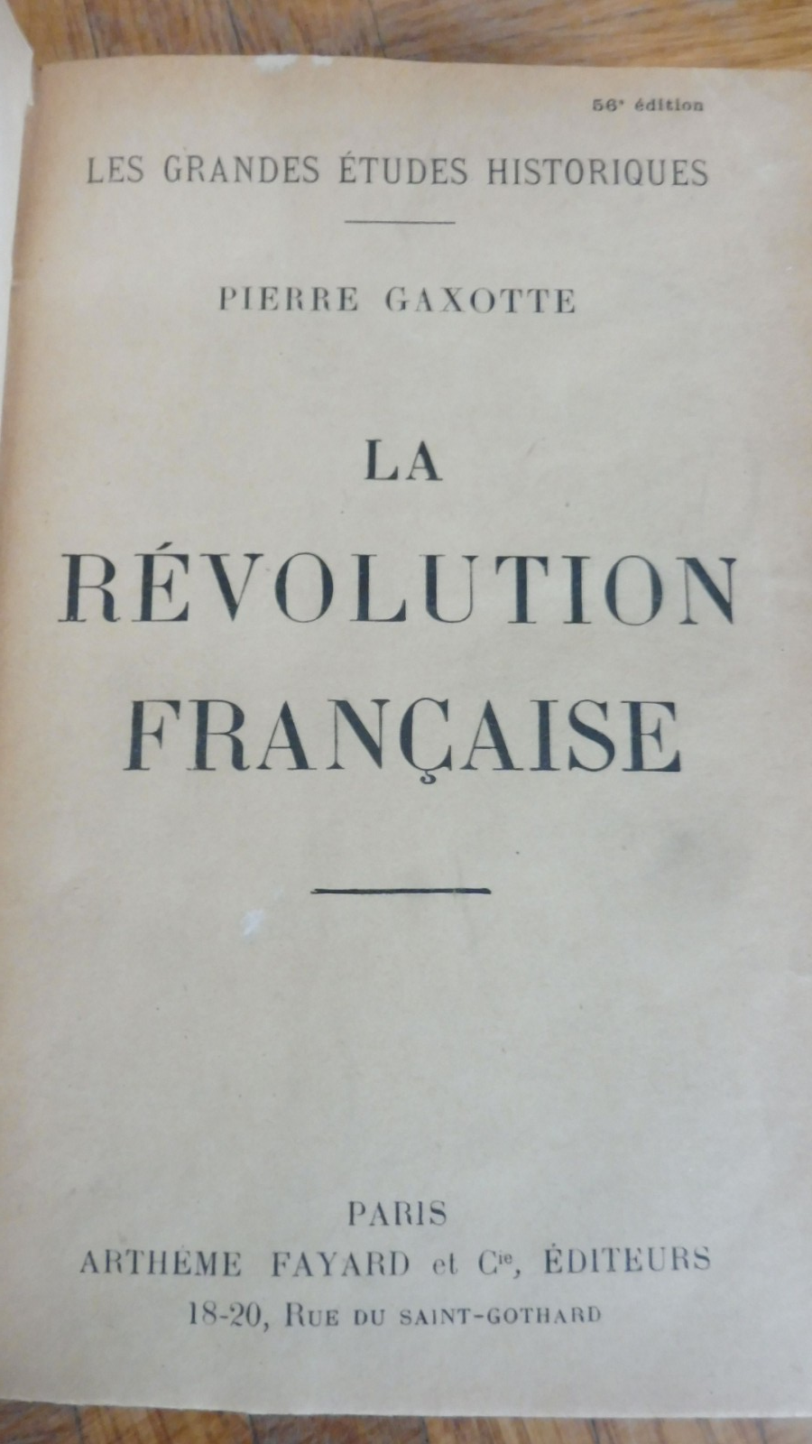La Révolution Française (Gaxotte) s.d.