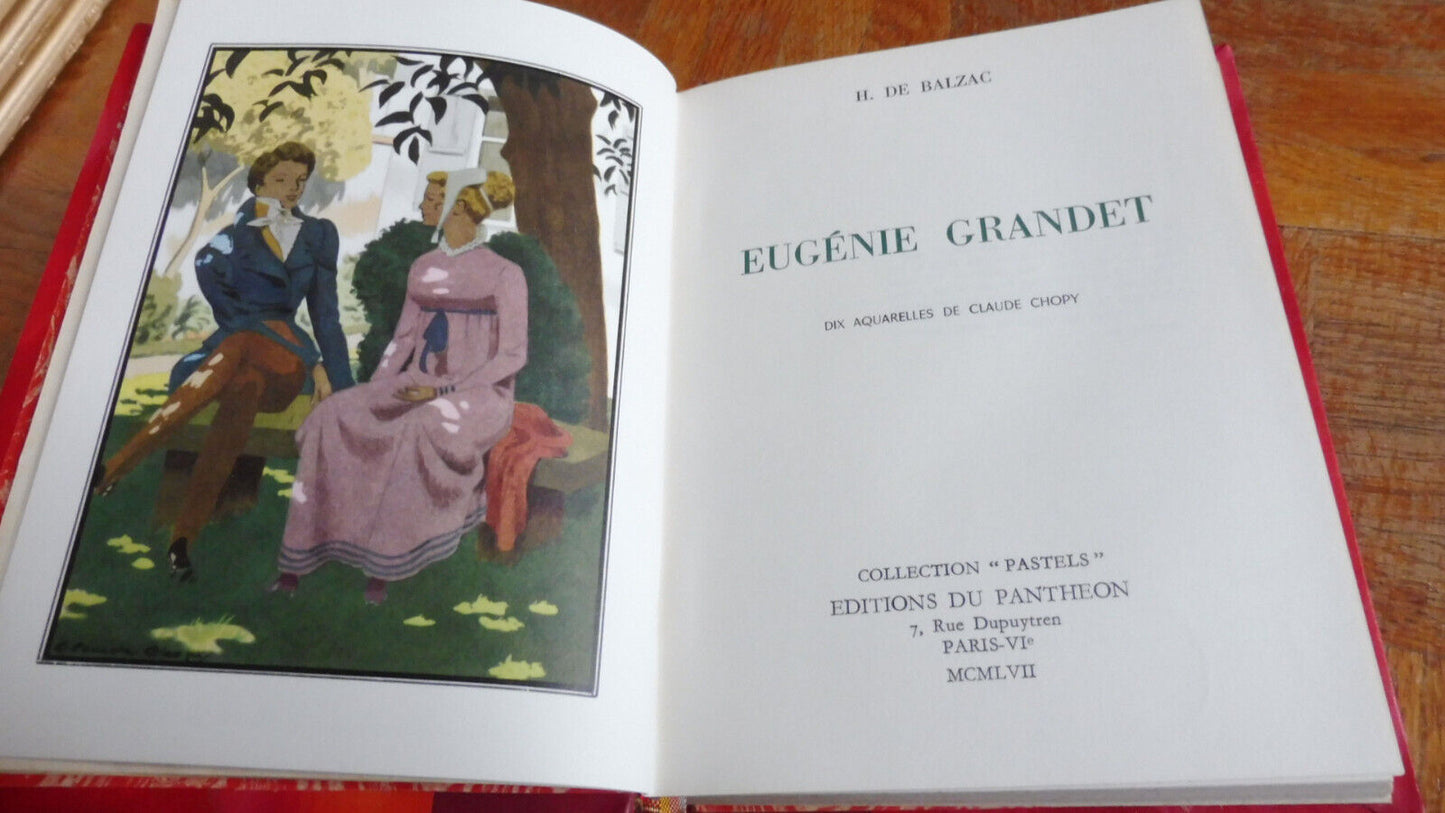 Eugénie Grandet (Balzac) 1957 illus. Chopy
