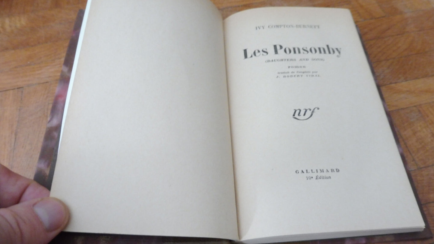 Les Ponsonby (Ivy Compton Burnett) 1947