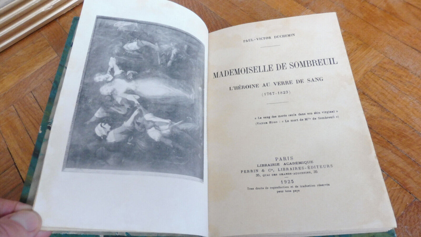 Mademoiselle De Sombreuil. 1767-1823 (P. V. Duchemin) 1925
