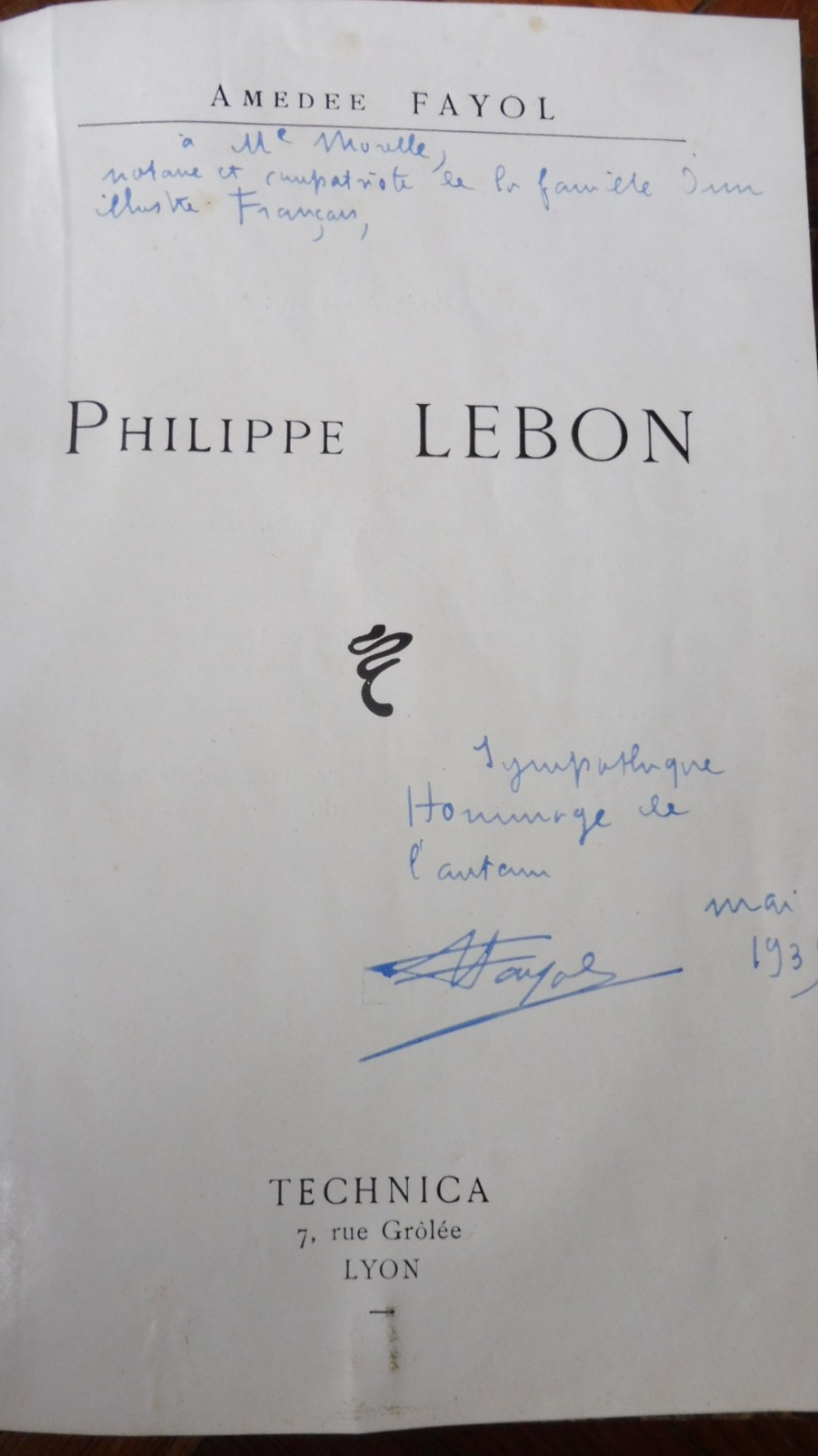 Philippe Lebon (Amédée Fayol) s.d. ENVOI+DOCS
