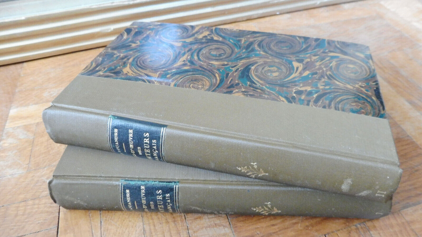 Chefs-d'oeuvre des conteurs français (Ch. Louandre) 1874 2 vol.