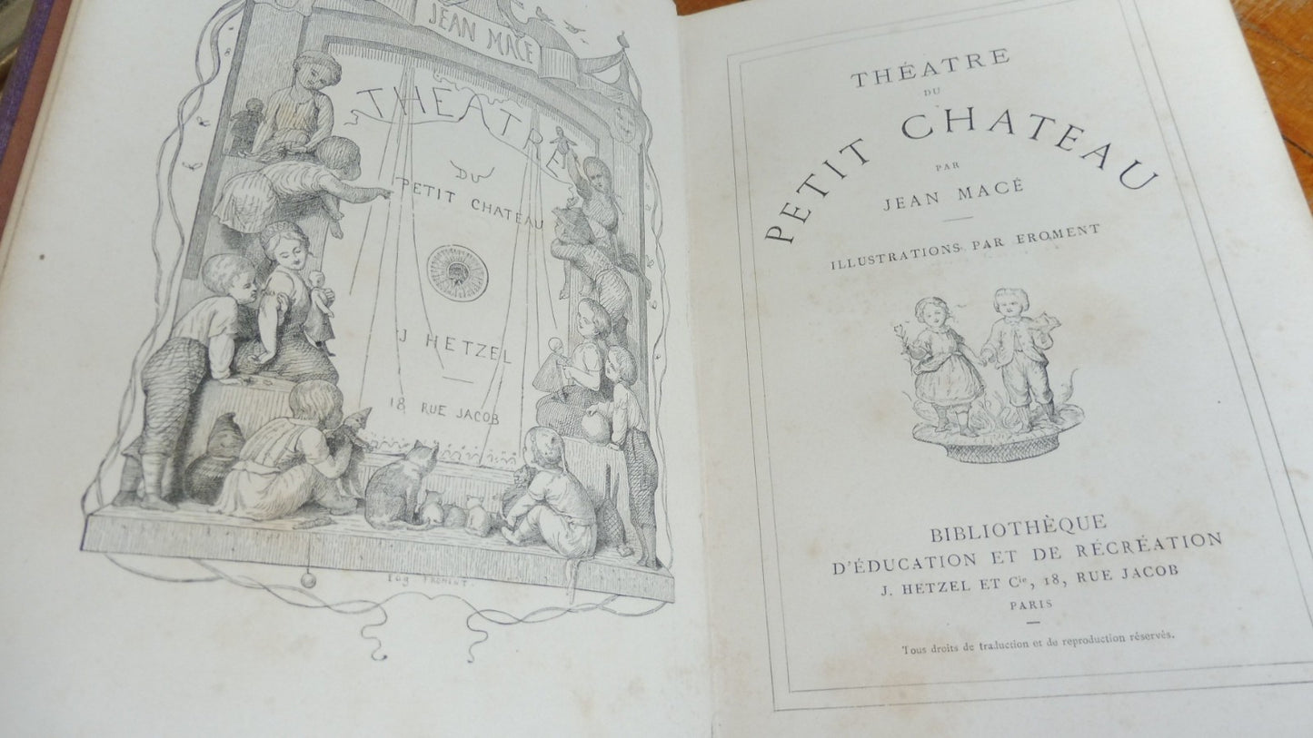 Théâtre du Petit Château (Jean Macé) s.d. illus. Froment