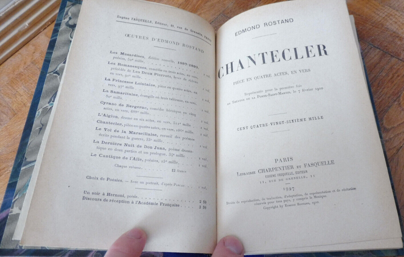 Chantecler (E. Rostand) 1927