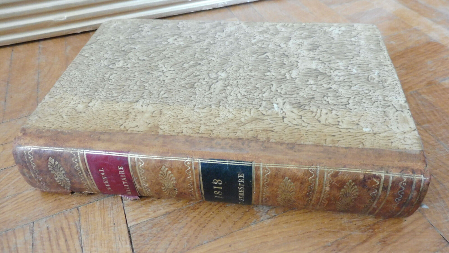 Journal militaire. 2ème semestre 1818