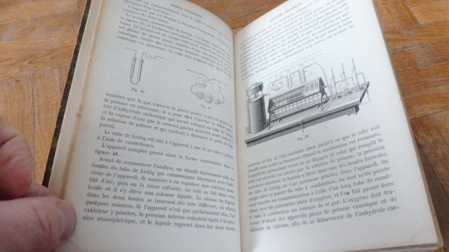 Chimie minérale. Chimie organique (Naquet & Hanriot) 1890 2/2