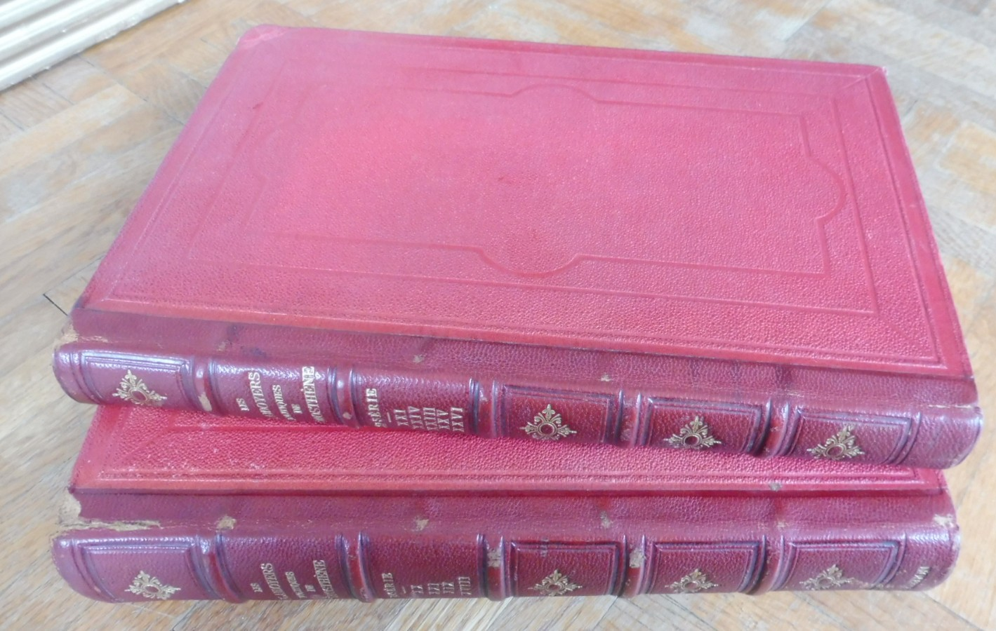 Les Plaidoyers politiques de Démosthène 1883 2 vol.
