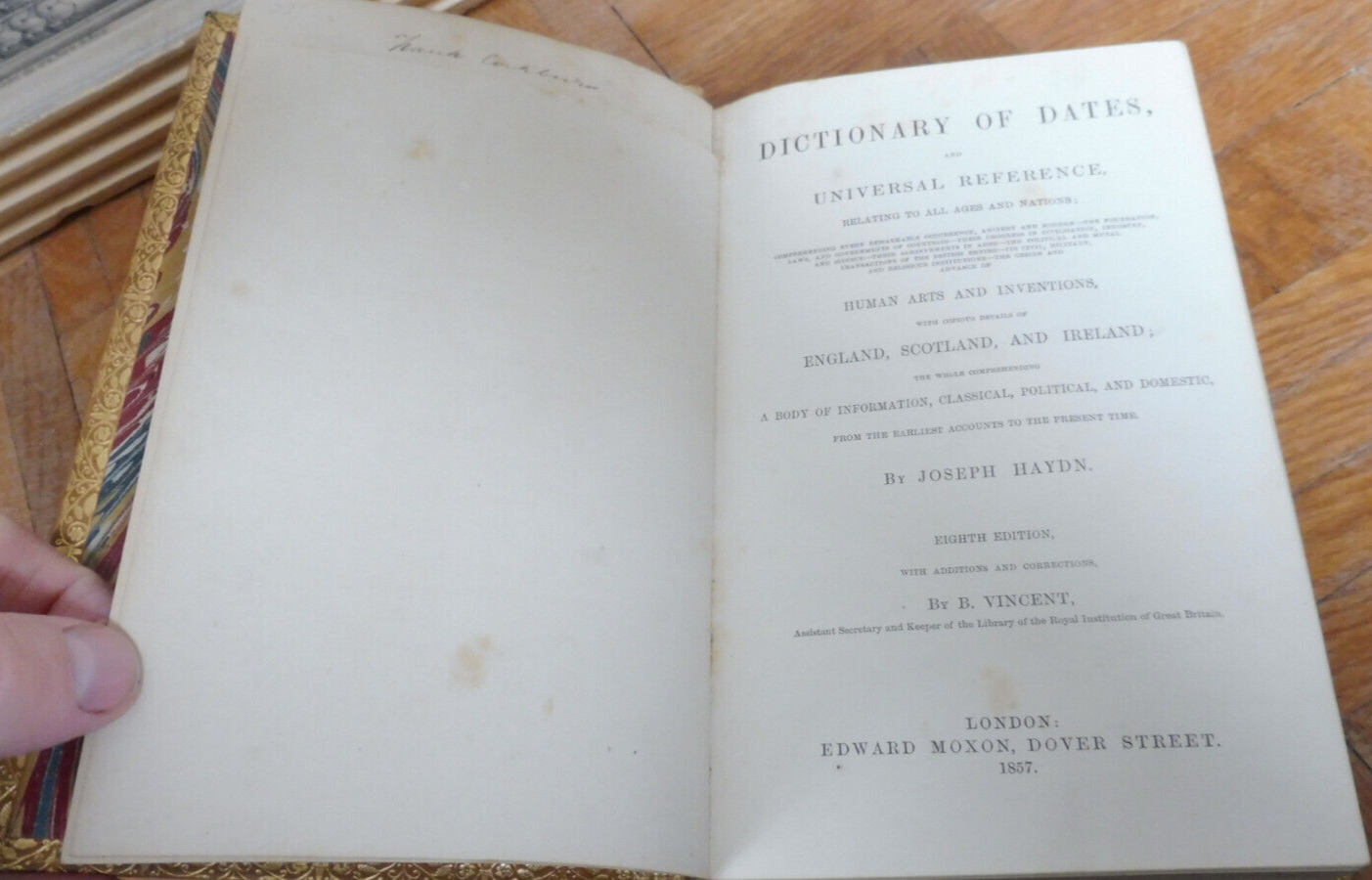Haydn's dictionary of dates (Joseph Haydn) 1857