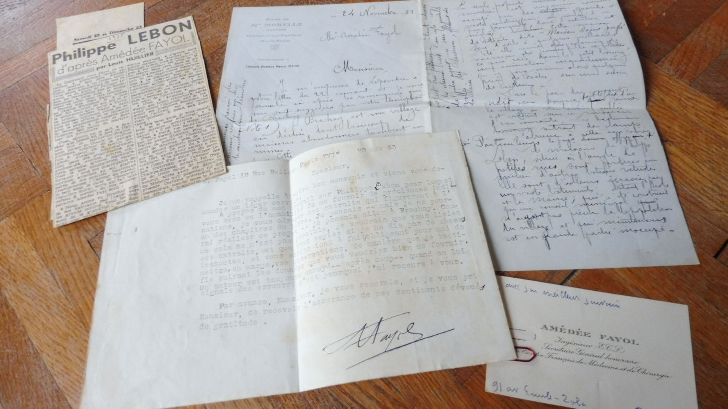 Philippe Lebon (Amédée Fayol) s.d. ENVOI+DOCS
