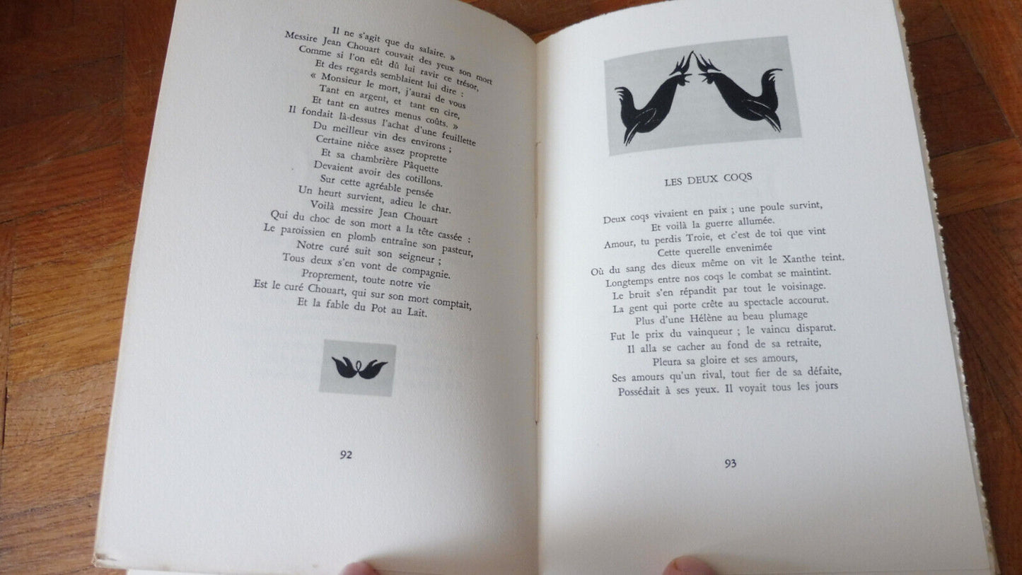 Fables choisies de La Fontaine 1948 illus. Ferrand