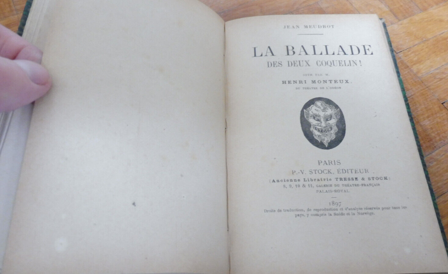 Théâtre divers (Chéliga, Chardon, Meudrot) XIXe siècle 4 tomes en 1 vol.
