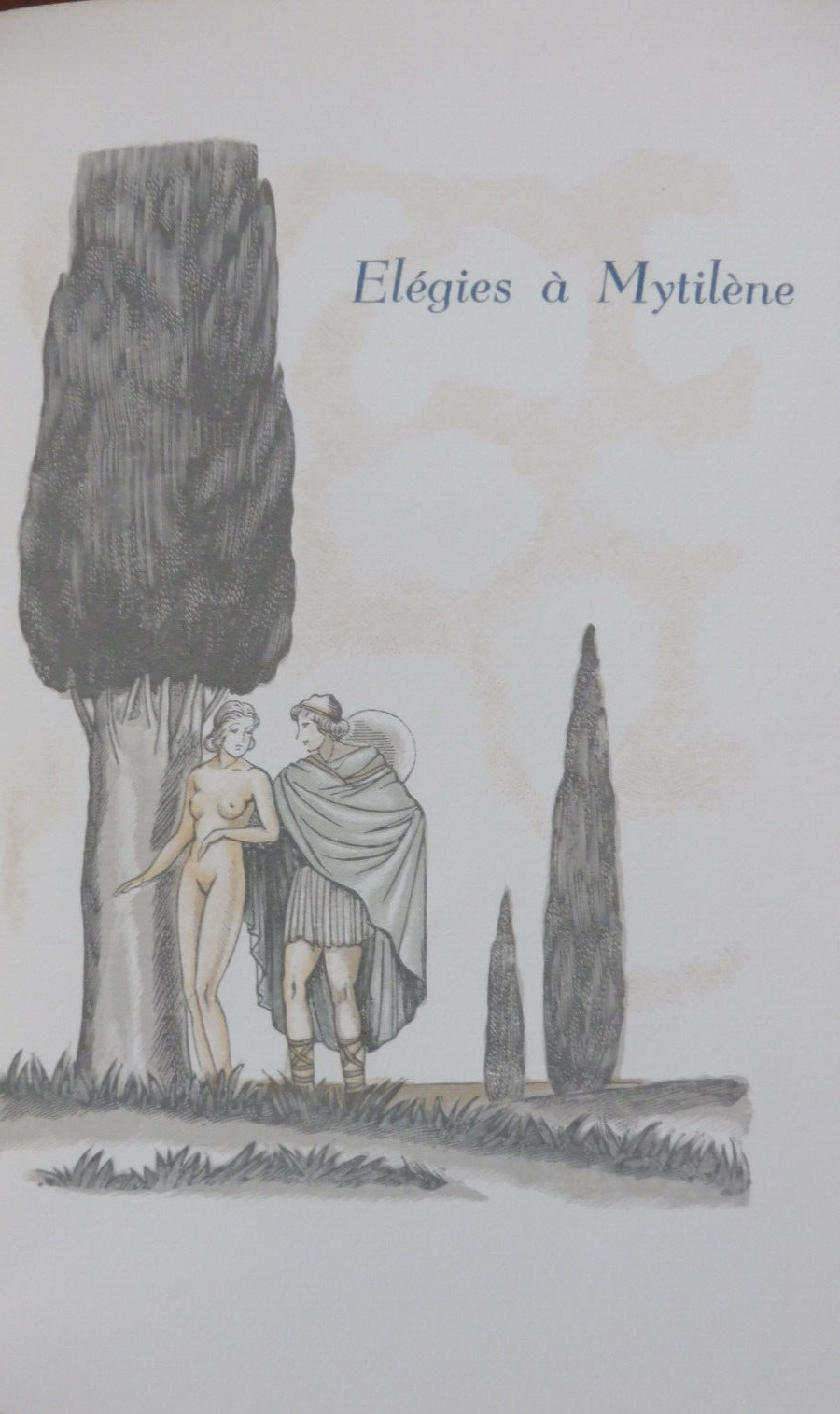 Les Chansons de Bilitis (Pierre Louys) 1948 illus. Leroy VELIN