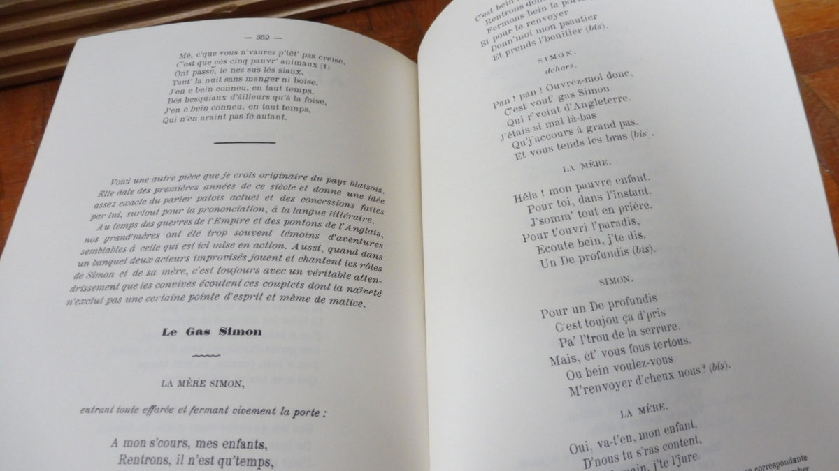 Glossaire du pays blaisois (Adrien Thibault) 1970 REPRINT