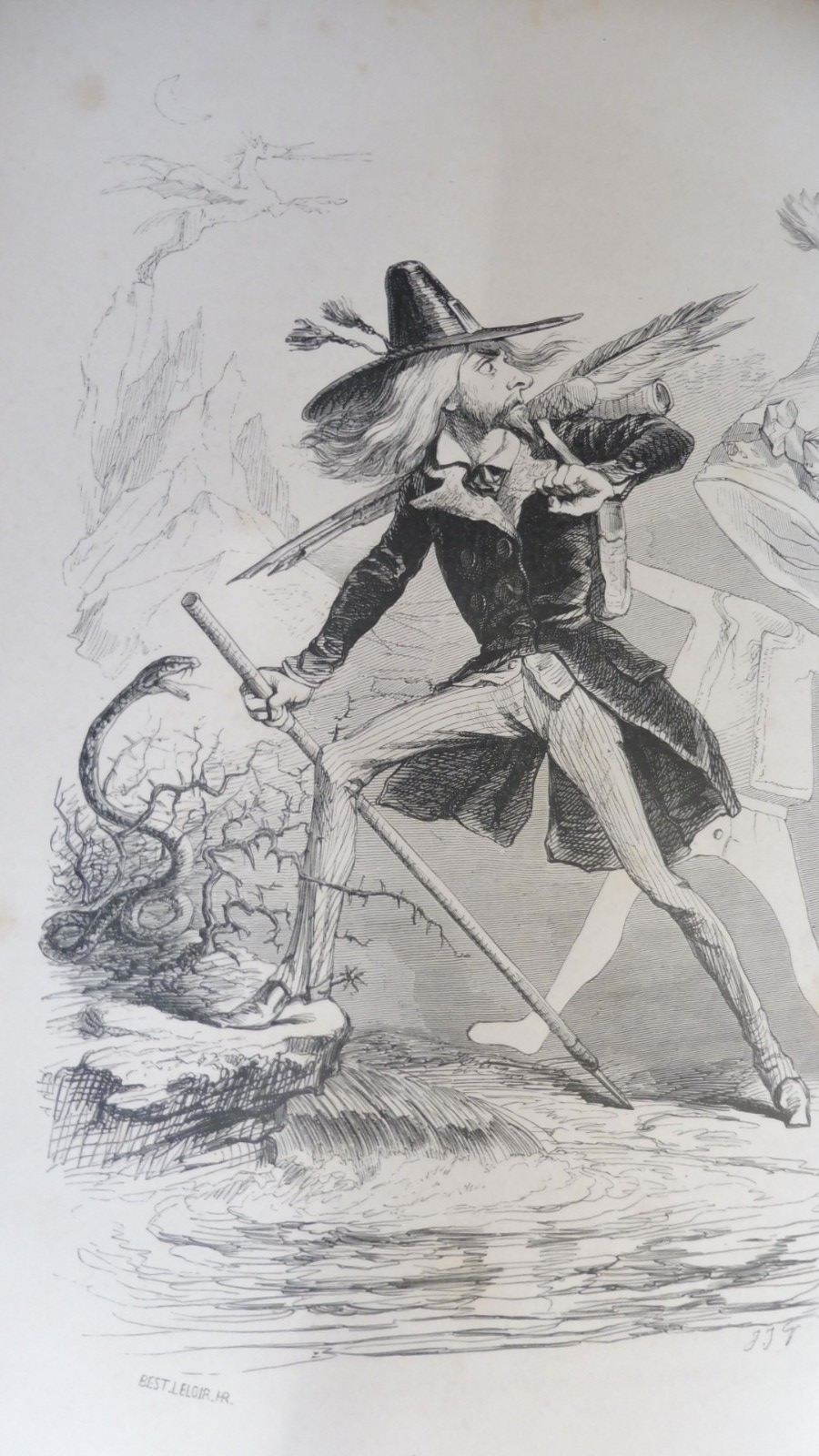Jérôme Paturot (Louis Reybaud) 1846 illus. Grandville