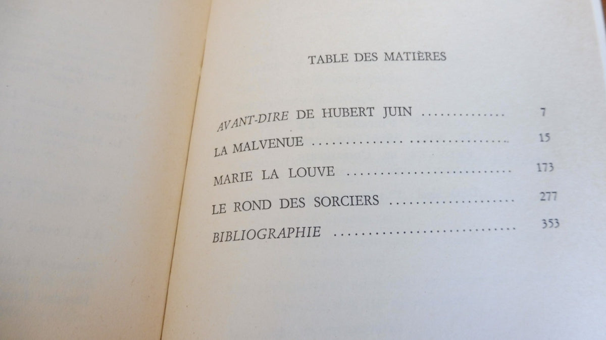 Les Malédictions (Claude Seignolle) 1963 FANTASTIQUE EO ENVOI