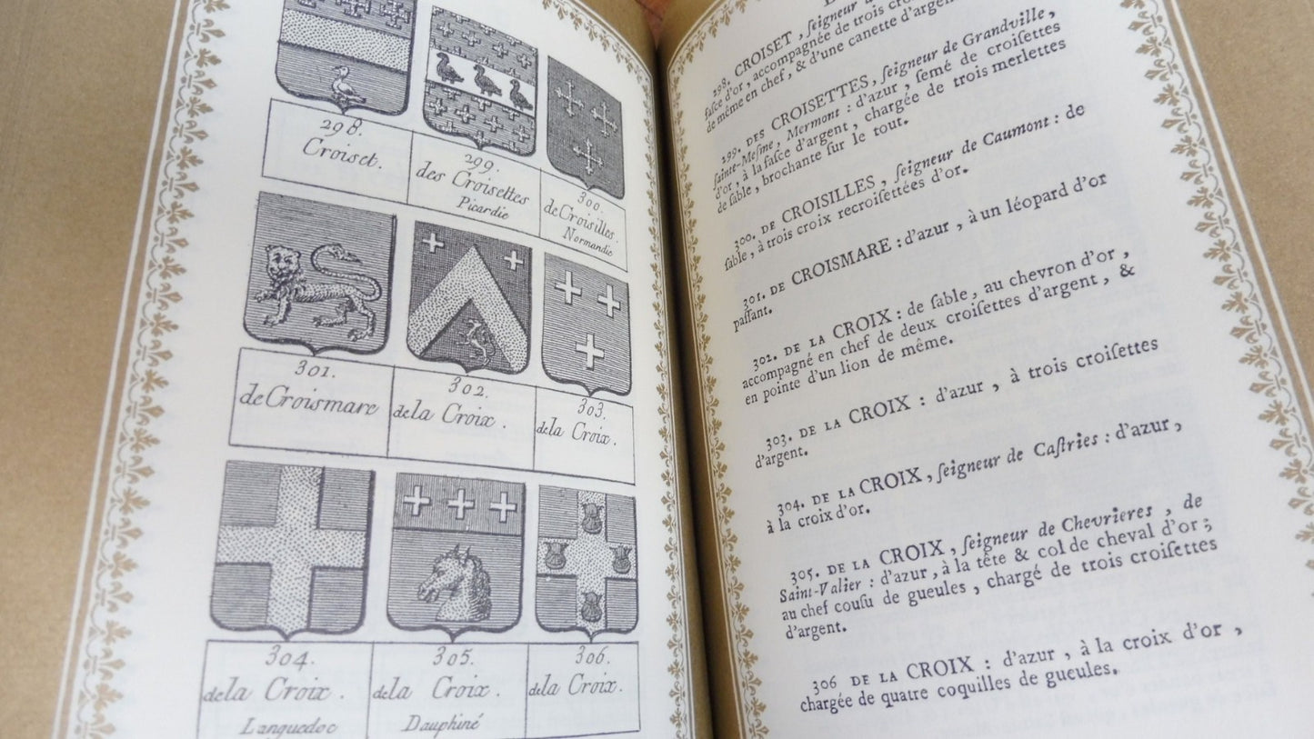 Armorial des principales maisons du royaume (Dubuisson) 1987 JEAN DE BONNOT