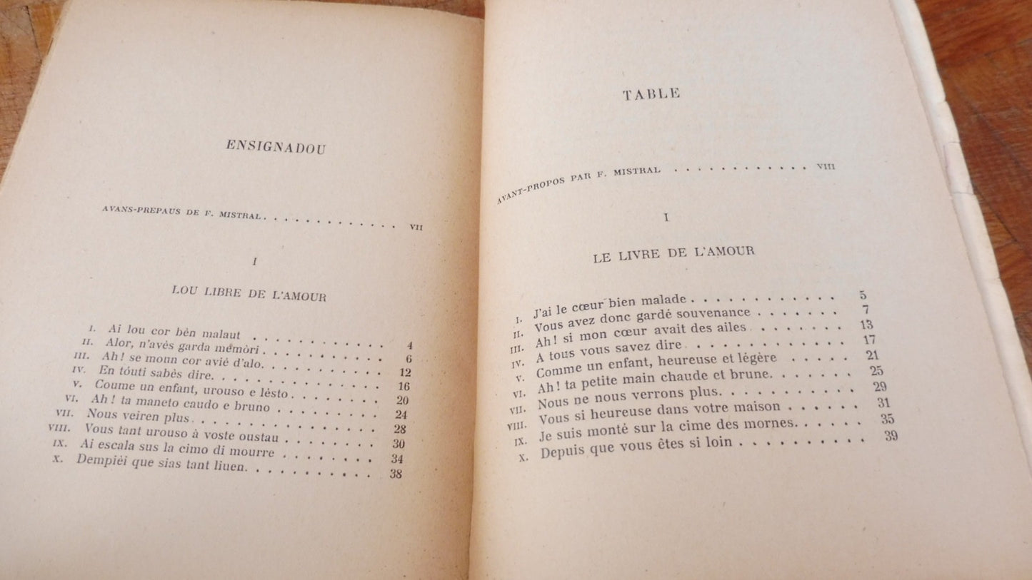 La Grenade. La Miougrano (Teodor Aubanel) s.d. bilingue français / provençal