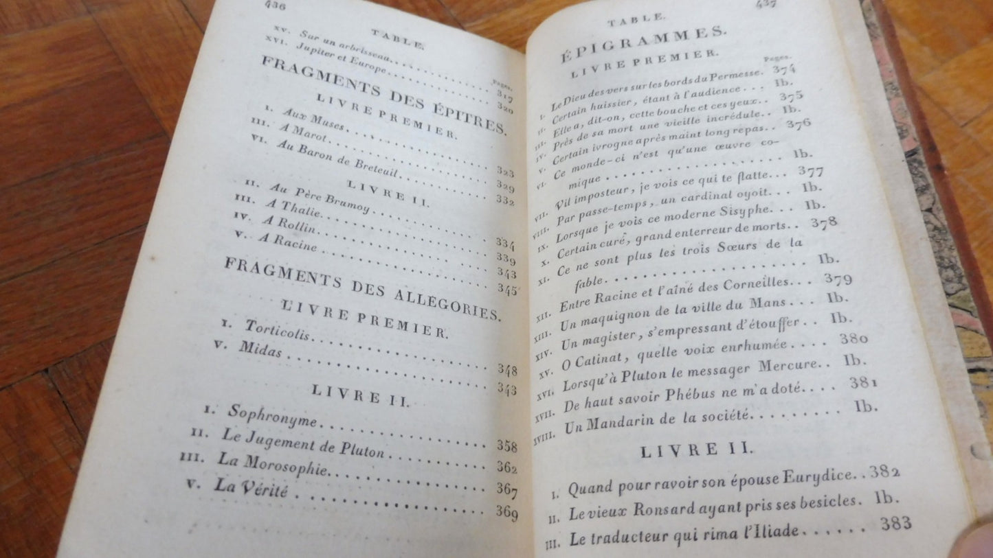 Oeuvres de J. B. Rousseau 1805