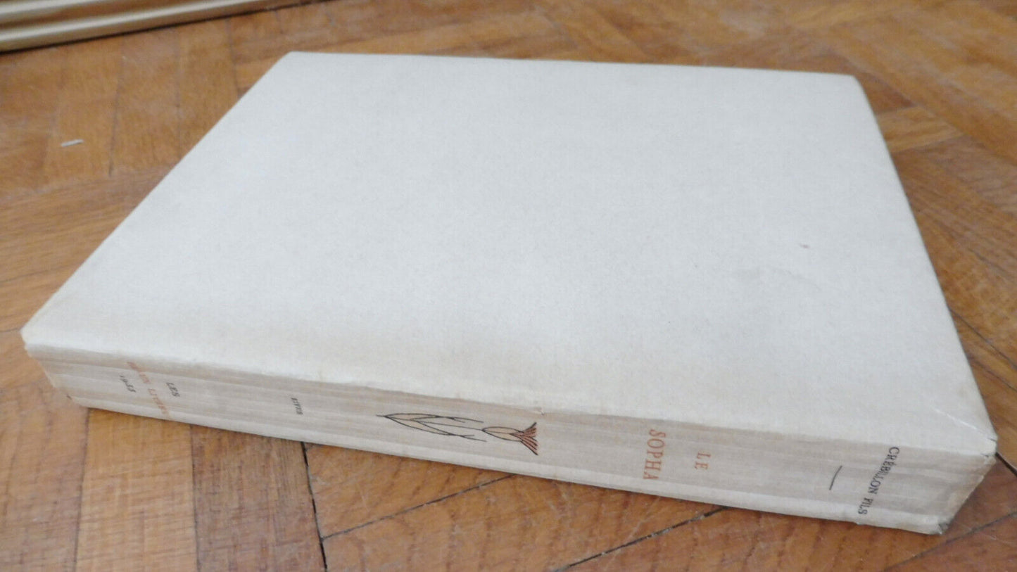 Le Sopha (Crébillon fils) 1933 illus. Carlègle VELIN NUMEROTE CURIOSA