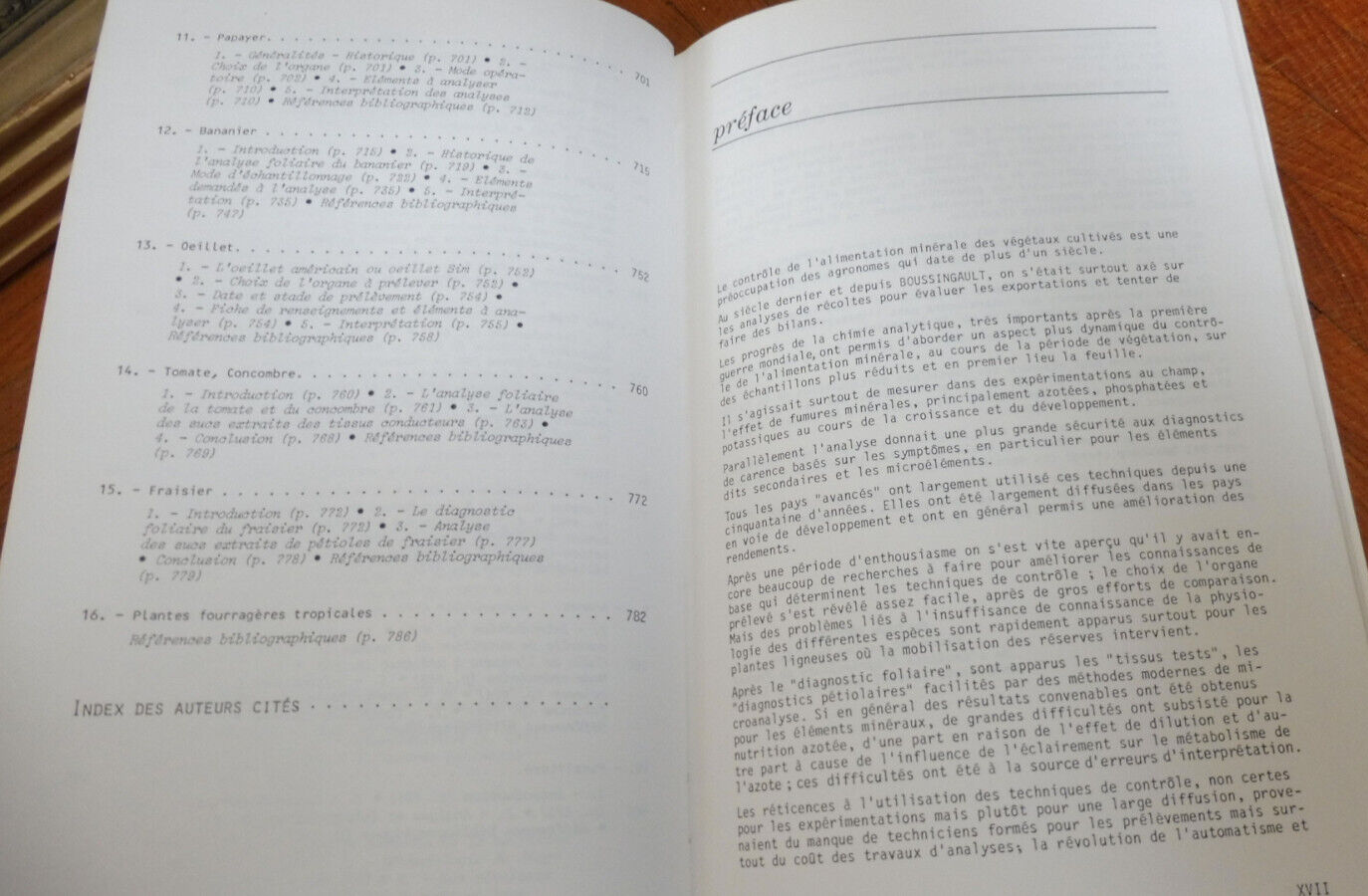 L'analyse végétale dans le contrôle de l'alimentation (Martin-Prével) 1984