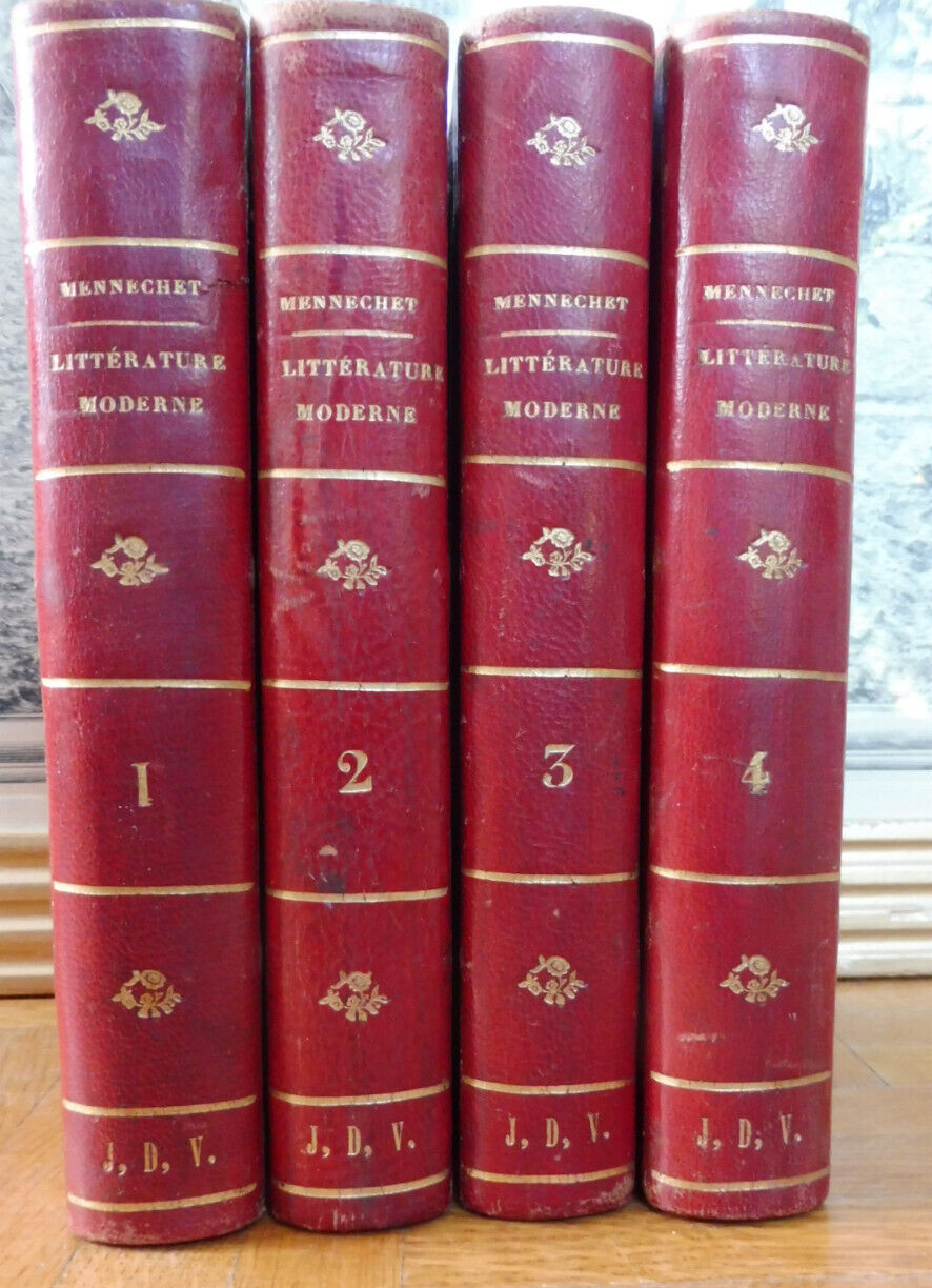 Cours complet de littérature moderne (Ed. Mennechet) 1862 4/4