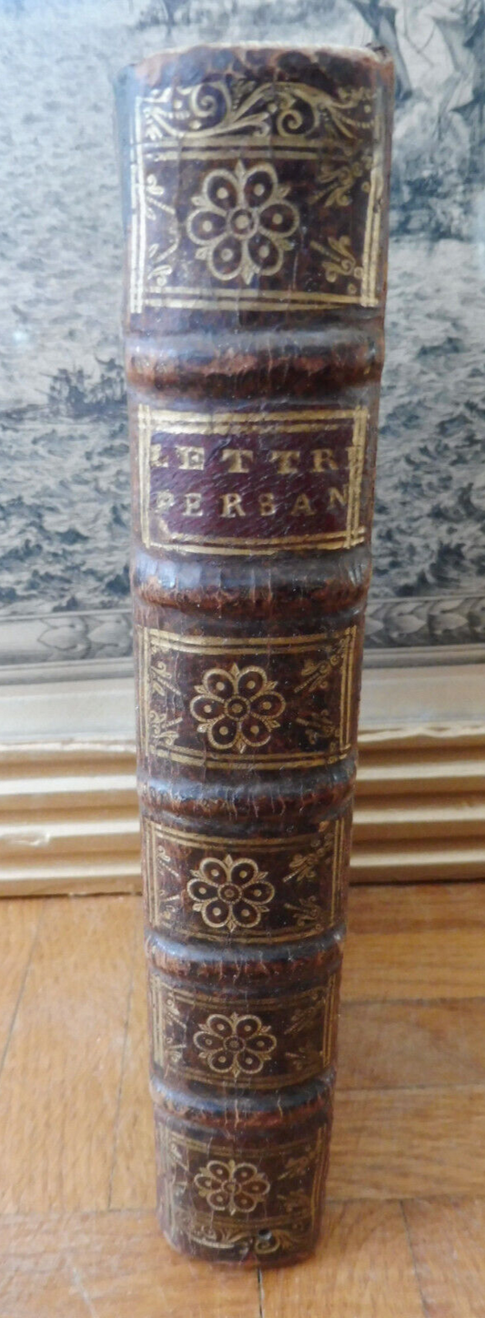 Les Lettres Persanes + Les Lettres Turques (Montesquieu) 1734-39 3 vol. en 1 t.