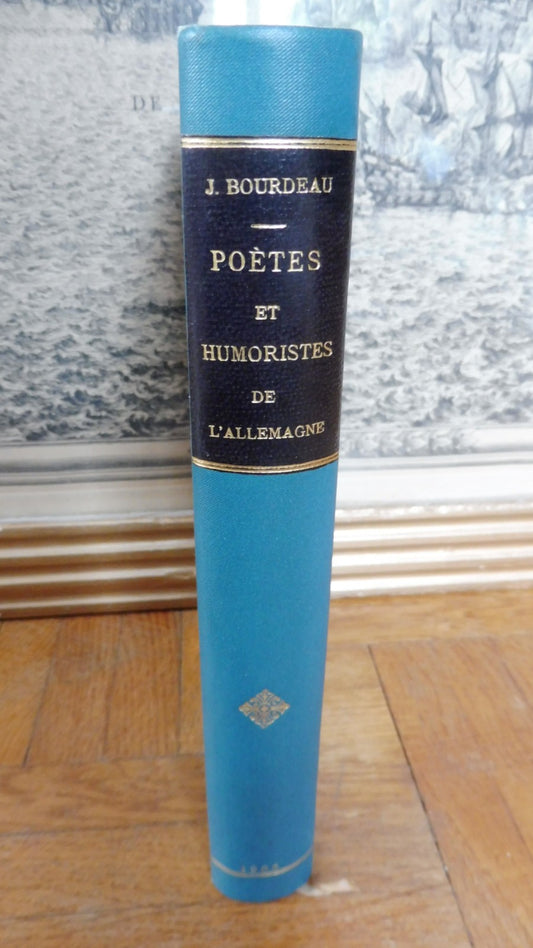 Poètes et humoristes de l'Allemagne (J. Bourdeau) 1906