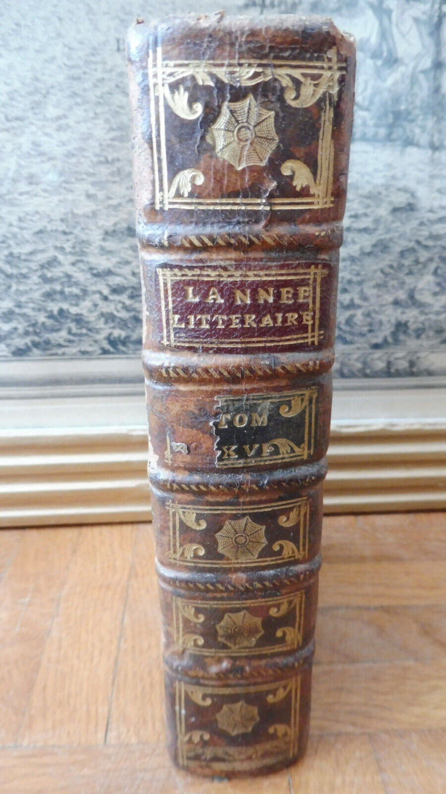 L'année littéraire. Année 1757. T.VIII+ Année 1758 t.I (Fréron) s.d.