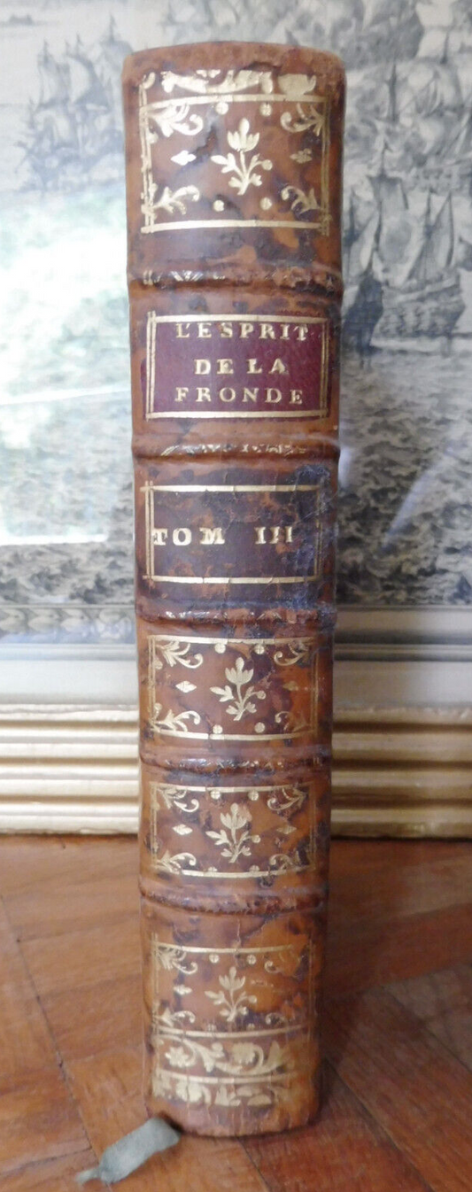L'Esprit de la Fronde vol. 3 (Jean-Baptiste Mailly) 1772