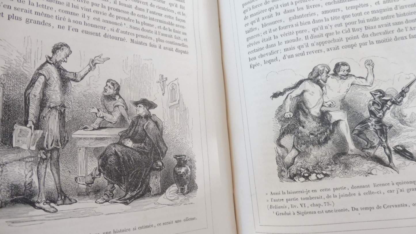 Don Quichotte (Cervantes) 1837 2/2 illus. Johannot