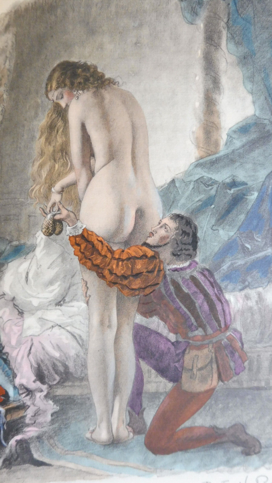 Les Ragionamenti (l'Arétin) 1944 illus. Bécat CURIOSA VELIN