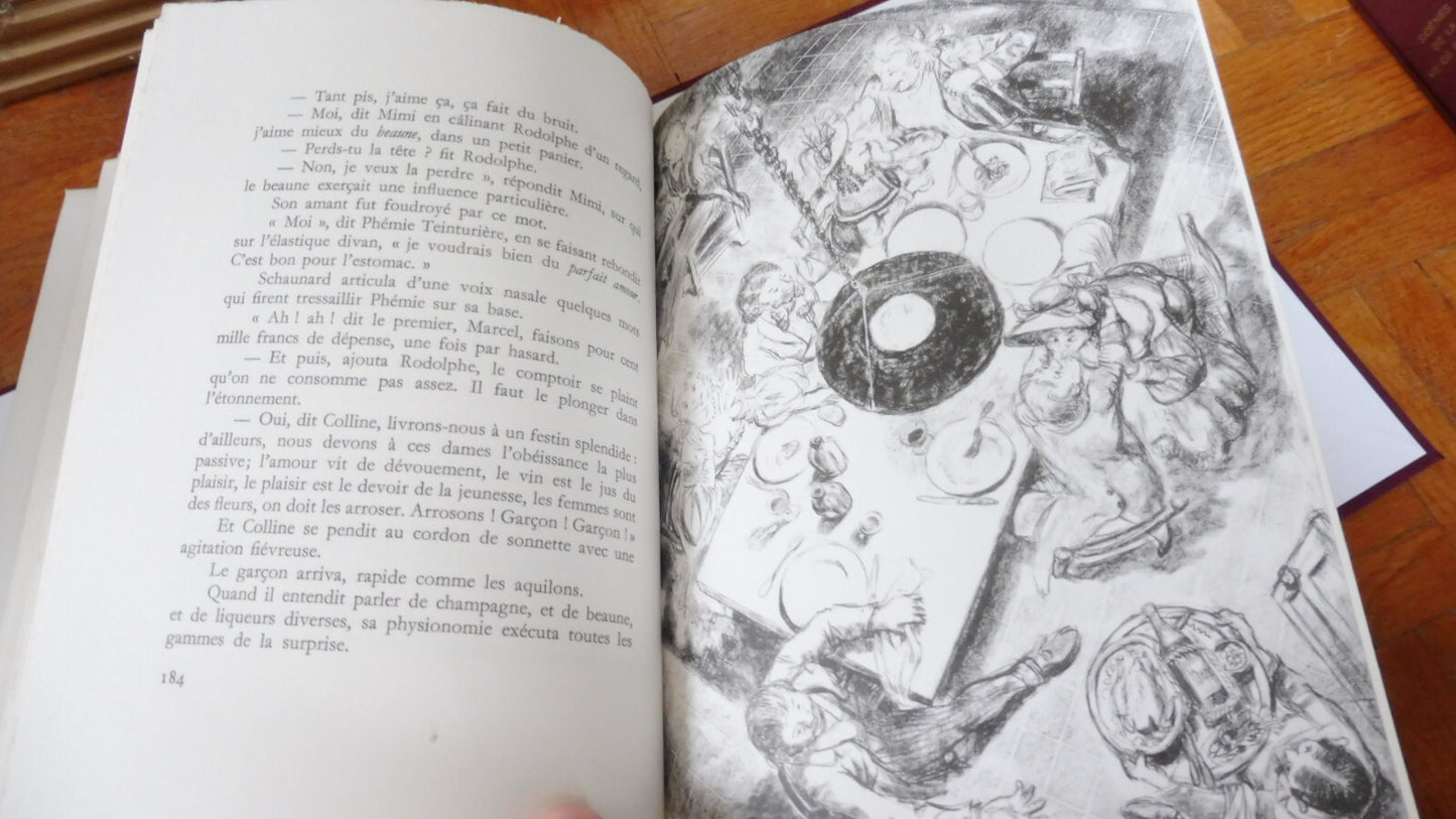 Scènes de la vie de Bohème (Henri Murger) 1968 2/2 illus. Bréhat
