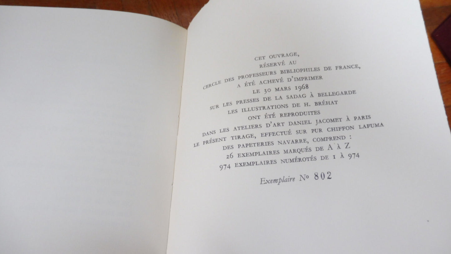 Scènes de la vie de Bohème (Henri Murger) 1968 2/2 illus. Bréhat