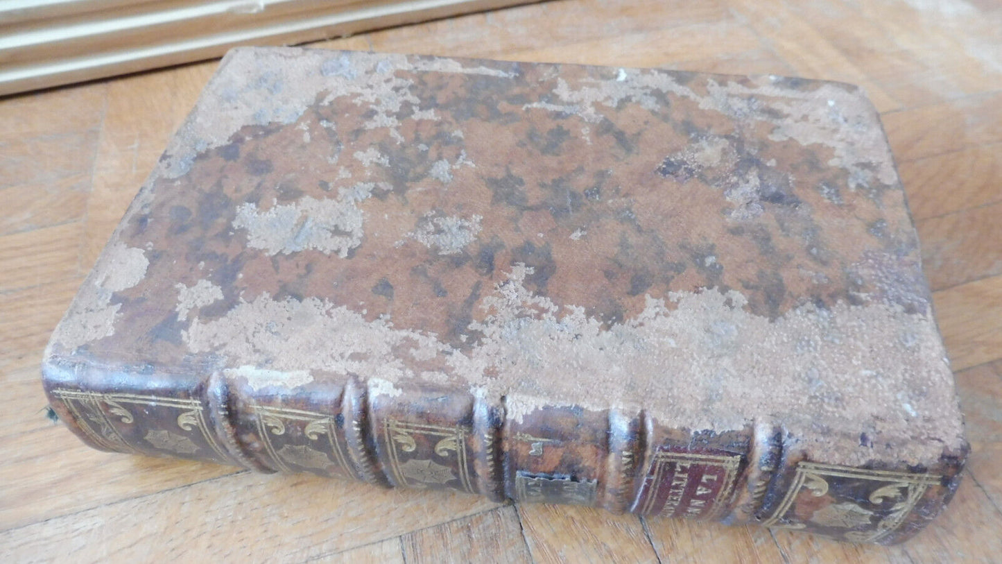 L'année littéraire. Année 1757. T.VIII+ Année 1758 t.I (Fréron) s.d.
